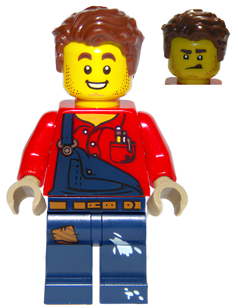 Минифигурка Lego Harl Hubbs without Utility Belt cty1095 U